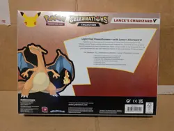 Pokemon 25th Anniversary Celebrations Collection Lance's Charizard V Box - Image 2
