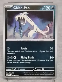 Chien-Pao 054/088 Reverse Holo Rare - Pokemon TCG Perfect Order - POR - Image 1