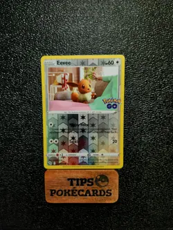 Pokemon TCG Eevee Pokemon Go 054/078 Reverse Holo MINT - Image 1
