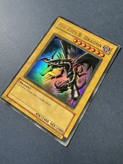 Yugioh Red-Eyes B. Dragon SDJ-001 Ultra Rare Unlimited MP - Image 1