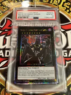 YuGiOh NO 15: GIMMICK PUPPET GIANT GRINDER #MP24-EN032🔥PSA 10🔥1st ED-2024 QCSR - Image 2