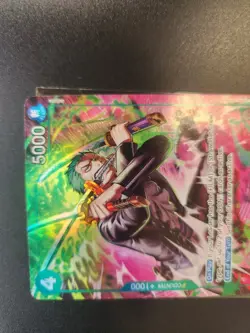 ONE PIECE ZORO OP15 TR ENG - OP13-037 Roronoa Zoro Treasure Rare OP-15 - Image 2