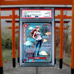 Nami PSA 10 One Piece English OP01-016 2023 Awakening of the New Era Special Alt - Image 1