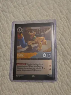 Lorcana Pluto Tried and True Promo card 27/P2 Disney - Reign of Jafar Gen Con 25 - Image 1