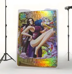 Boa Hancock SR One Piece Anime Trading Card Holo Waifu TCG CCG HZ01060 Rare - Image 1