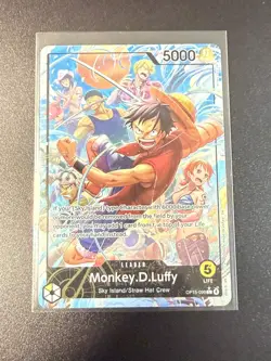 Monkey D Luffy Leader Alt Art OP15-098 - One Piece TCG - English - Image 1
