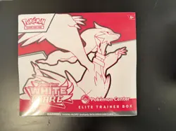 New Sealed Scarlet Violet Pokemon Center White Flare Elite Trainer Box ETB - Image 1