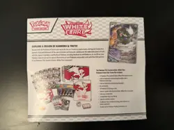 New Sealed Scarlet Violet Pokemon Center White Flare Elite Trainer Box ETB - Image 2