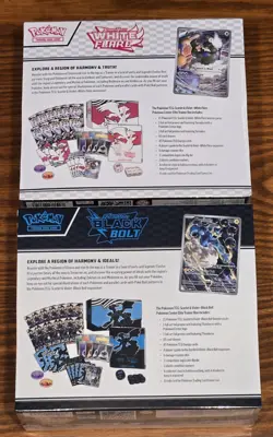 Pokemon Center Black Bolt & White Flare Elite Trainer Box ETB Set (New Sealed) - Image 4