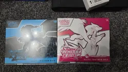 Pokemon Center Elite Trainer Box ETB Black Bolt White Flare New Factory Sealed - Image 1
