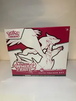 Pokemon Center White Flare Elite Trainer Box X1 ETB Sealed And New - Image 1