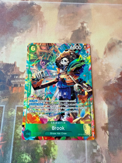 One Piece Card Game | Brook OP15-032 SR ALT ART IN-HAND | OP15 | English | NM/M - Image 1