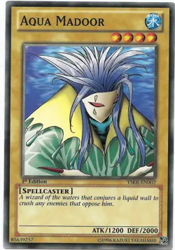 Aqua Madoor YSKR-EN002 Common Yu-Gi-Oh Card 1st Edition New - Image 1