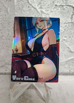 Ciri Trading Card Waifu Goddess Story Anime Girl holo Karte Manga Full Art - Image 1