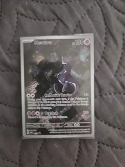 MEWTWO SVP 052 Scarlet Violet 151 Promo Illustration Rare Pokemon Card SEALED - Image 1