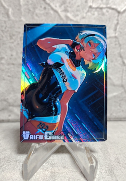Bea Trading Card Waifu Goddess Story Anime Girl holo Karte Manga Full Art - Image 1