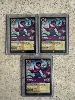 Disney Lorcana EN-10 Demona & Goliath Villain Gargoyle Hero Card Lot 6 Cards - Image 1