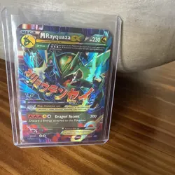 M Rayquaza EX 61/108 XY Roaring Skies Ultra Holo Rare Card Pokemon TCG - Image 1