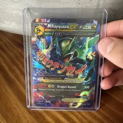 M Rayquaza EX 61/108 XY Roaring Skies Ultra Holo Rare Card Pokemon TCG - Image 3