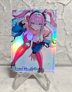 Alice Nikke Trading Card Waifu Goddess Story Anime Girl holo Karte Manga Art - Image 1