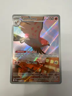 Talonflame 91/88 Illustration Rare Holo Card - Pokemon Perfect Order Near Mint - Image 1