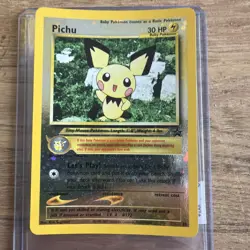 Pichu Reverse Holo Black Star Promo 35 WOTC Pokemon Card - Image 1