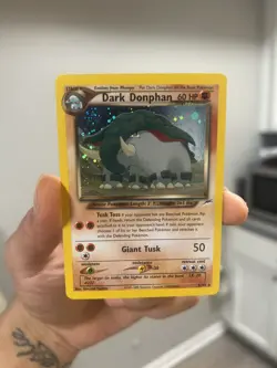 Dark Donphan Holo Neo Destiny 3/105 Pokemon Card TCG NM - Image 1