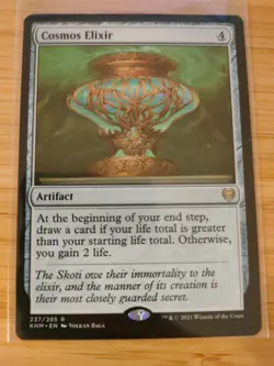 MTG Cosmos Elixir 237 Kaldheim M/NM Free UK P&P - Image 1