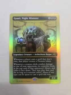 Gonti, Night Minister - First-Place Foil - Aetherdrift - NM - Image 1