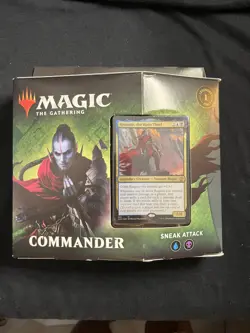Magic the Gathering Zendikar Rising Commander Sneak Attack Sealed - Image 1