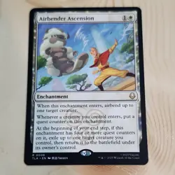 Airbender Ascension 0006 Avatar: The Last Airbender Enchantment Rare White 2025 - Image 1