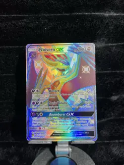 Pokemon Noivern GX SV78 Hidden Fates Shiny Ultra Rare Full Art Holo NM - Image 1