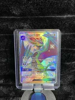 Pokemon Noivern GX SV78 Hidden Fates Shiny Ultra Rare Full Art Holo NM - Image 4