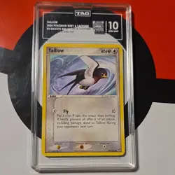 Pokemon Taillow 80/107 EX Deoxys 2005 TAG 10 Gem Mint Common Basic Regular - Image 1
