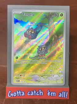 Tangela 178/165 S&V 151 (MEW) NM Illustration Rare Pokemon Card - Image 1
