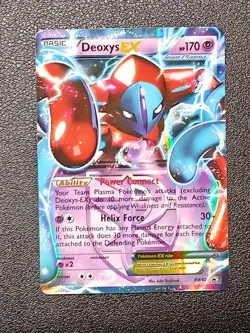 Pokemon DEOXYS EX (TEAM PLASMA) BW82 Holo Rare Black & White Promos - LP 🍒 - Image 1