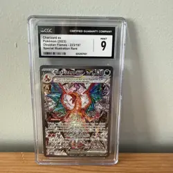 Pokemon: Obsidian Flames - Charizard EX 223/197 SIR Special Illustration CGC 9 - Image 1
