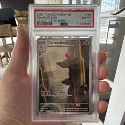 PSA 10 Charmeleon 169/165 Illustration Rare Holo 151 Pokemon 2023 - Image 1