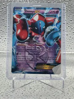 2013 Pokemon - Deoxys EX BW82 B&W Black Star Promos Extended Art Holo - Image 1