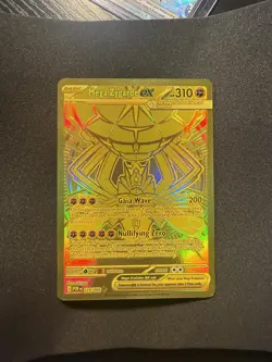 Pokemon Gold Mega Zygarde EX Mega Hyper Rare 124/088 Near Mint Perfect Order - Image 1