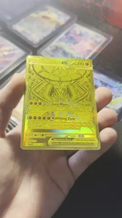 Pokemon Gold Mega Zygarde EX Mega Hyper Rare 124/088 Near Mint Perfect Order - Image 2