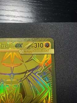 Pokemon Gold Mega Zygarde EX Mega Hyper Rare 124/088 Near Mint Perfect Order - Image 5