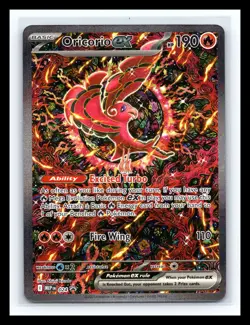 💥 Pokemon 2025 TCG Oricorio EX 024 Promo MEP Mega Evolution Holo - Image 1