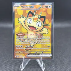 Meowth ex 107/088 - Pokemon ME03: Perfect Order Ultra Rare - Image 1