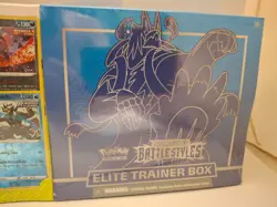 "POKEMON" BATTLESTYLES "ELITE TRAINER BOX" SWORD & SHIELD EXCLUSIVE TRADING NIB - Image 2