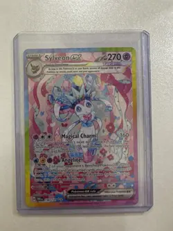 Pokemon Sylveon ex 156/131 Sv Prismatic Evolutions Promo Full Art Holo English - Image 2
