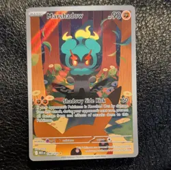 Pokemon TCG Marshadow 146/132 Me01 Rare Full Art Basic 90 HP Holo English - Image 1