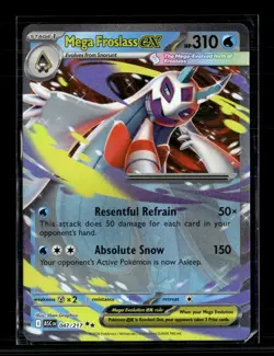 Pokemon 2026 Mega Evolution – Ascended Heroes Mega Froslass EX #47/217 - Image 1