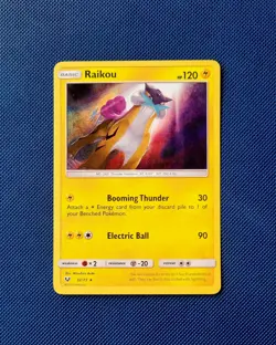 Raikou 32/73 - HOLO - Shining Legends Rare - Pokemon TCG - NM - Image 1