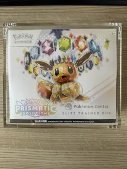 Prismatic Evolutions Pokemon Center ETB - Brand New & Sealed w/Acrylic Case #1 - Image 1